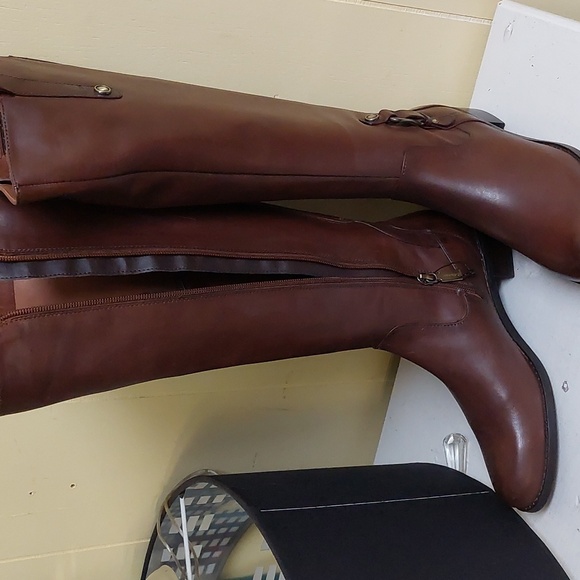 Womens Blondo Zip Up Boots Brown Size 7 - Picture 10 of 15